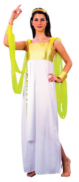 Ladies Grecian Goddess Fancy Dress Costume