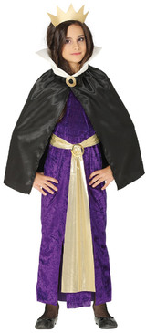 Girls Wicked Queen Fancy Dress Costume