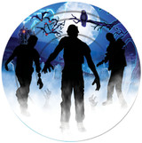 Halloween Zombie Party Side Plates