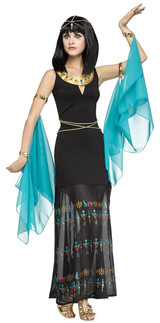 Ladies Egyptian Queen Fancy Dress Costume