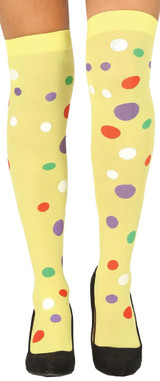 Ladies Spotty Clown Stockings