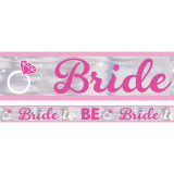 Hen Party Bride To Be Foil Banner