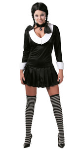 Ladies Dead School Girl Fancy Dress Costume