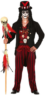 Mens Voodoo Chief Fancy Dress Costume