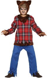 Boys Wolf Fancy Dress Costume