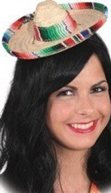 Ladies Sombrero Mini Hat Hairband