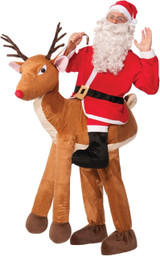 Men's Riding Rudolph Fancy Dress Costume