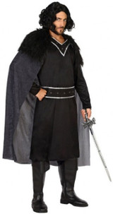 Mens Dark King Fancy Dress Costume