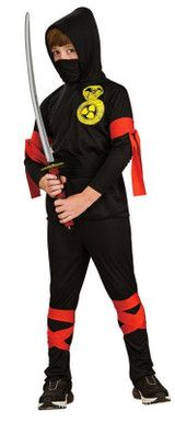Boys Ninja Fancy Dress Costume
