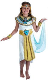 Girls Egyptian Fancy Dress Costume