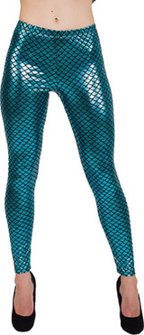 Ladies Sexy Mermaid Fancy Dress Leggings