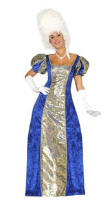 Ladies Rich Georgian Fancy Dress Costume