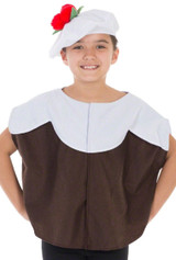 Childs Christmas Pudding Fancy Dress Costume