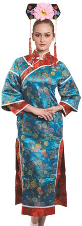 Ladies Oriental Geisha Fancy Dress Costume