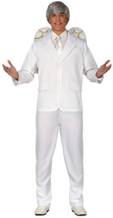 Mens Smart Angel Fancy Dress Costume