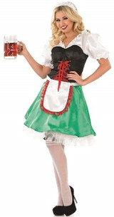 Ladies Sexy Bavarian Fancy Dress Costume