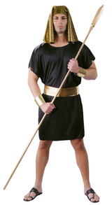 Mens Dark Pharaoh Fancy Dress Costume