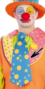Large Clown Tie Fancy Dress Accessory