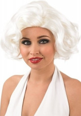 Ladies Blonde 1950s Film Star Wig