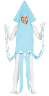 Adult Giant Squid Fancy Dress Costume