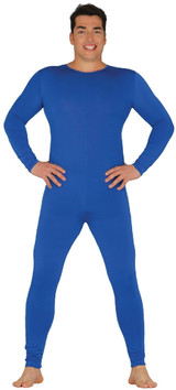 Mens Blue Fancy Dress Bodysuit