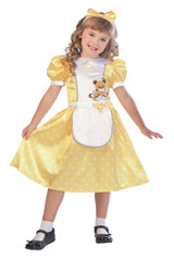 Girls Traditional Goldilocks Fancy Dress Costume