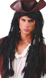 Adults Long Black Dreadlocks Wig