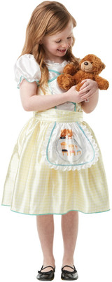 Girls Sweet Goldilocks Fancy Dress Costume