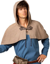 Mens Medieval Peasant Cape