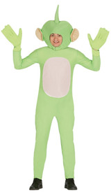 Mens Green Alien Fancy Dress Costume
