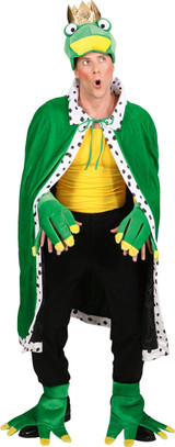 Adult Frog Fancy Dress Costume Kit