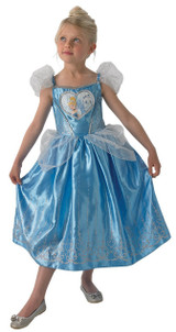 Girls Loveheart Cinderella Fancy Dress Costume