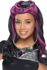 Girls Raven Queen Fancy Dress Wig