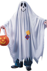 Child's Friendly Ghost Fancy Dress Costume