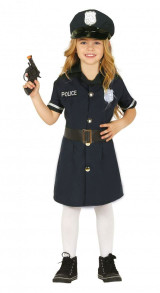 Girls Police Woman Costume
