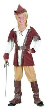 Robin Hood Boy Deluxe Boys Costume