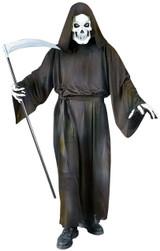 Mens Grave Reaper Fancy Dress Costume