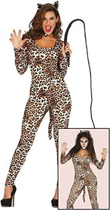 Ladies Leopard Jumpsuit