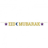 Amscan Eid Mubarak Letter Banner