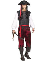Adult Caribbean Pirate One Size