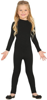 Girls Black Bodysuit Costume