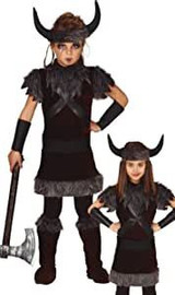 Kids Dark Viking Costume