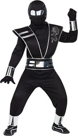 Silver Mirror Ninja Costume