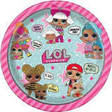 LOL Surprise Paper Plates, Pack of 8 - 23 CM