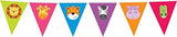Jungle Friends Birthday Party Pennant Bunting - 4m