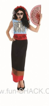 Day Of The Dead Female Costume