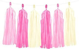 Pink DIY Tassel Garland Banner