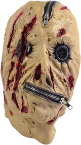 Zipper Man Halloween Mask