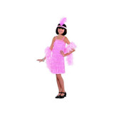 Girls Pink Flapper Costume