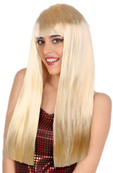 60cm Long Blonde Wig